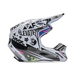 FOX V1 IMAGE COSMO HELMET [WHT/BLK]