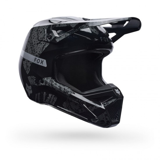 FOX V1 BNKR HELMET [BLK CAM]