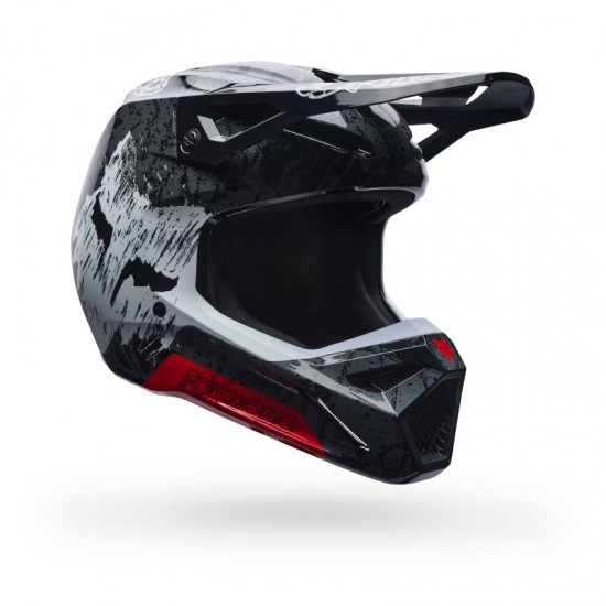 FOX V1 ABYSS HELMET [BLK]