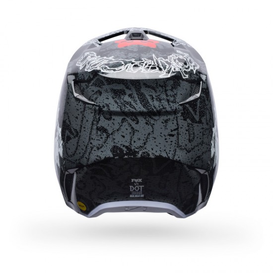 FOX V1 ABYSS HELMET [BLK]