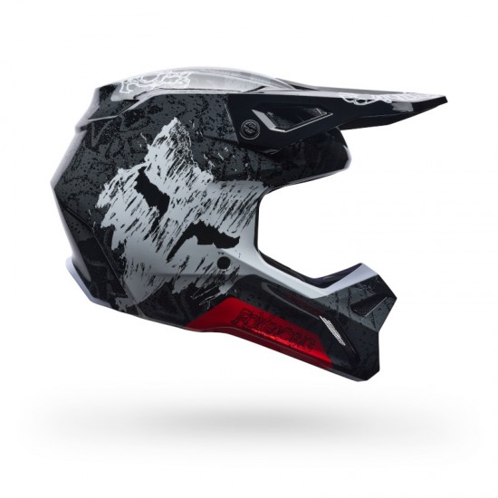 FOX V1 ABYSS HELMET [BLK]