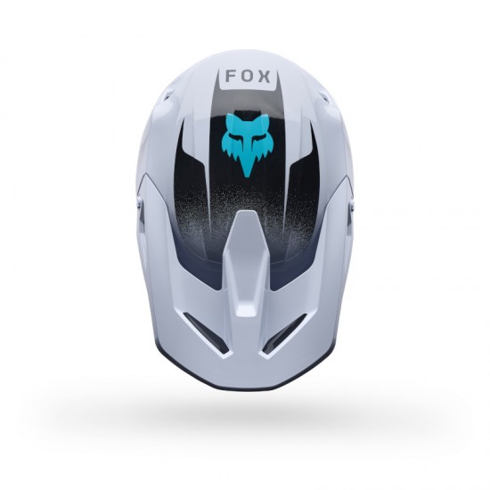 FOX V1 CLUTCH HELMET [WHT/BLK]
