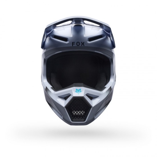 FOX V1 CLUTCH HELMET [WHT/BLK]