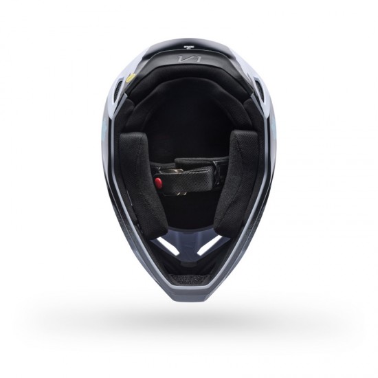 FOX V1 CLUTCH HELMET [WHT/BLK]