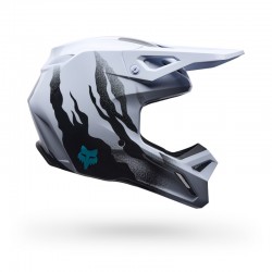 FOX V1 CLUTCH HELMET [WHT/BLK]
