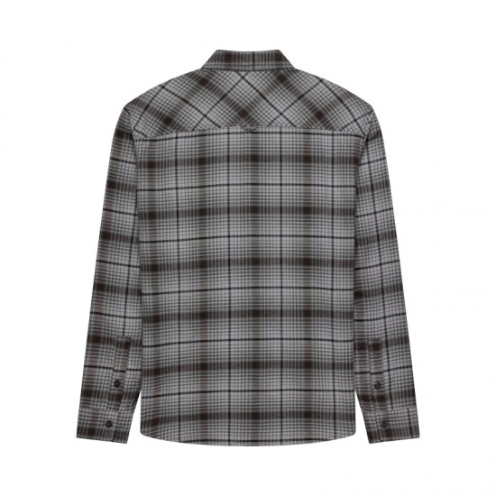 FOX SURVIVALIST CORE FLANNEL LS [STL GRY]