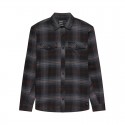 FOX SURVIVALIST STRETCH FLANNEL LS [BLK]