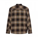 FOX SURVIVALIST STRETCH FLANNEL LS [BRN SUG]