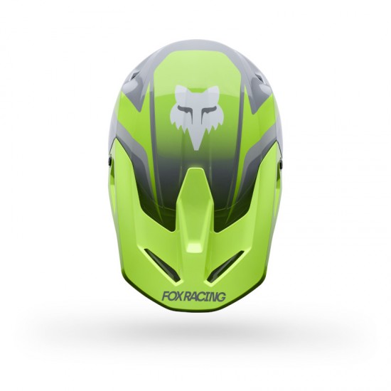 FOX V1 FRAME HELMET [GRY/YLW]