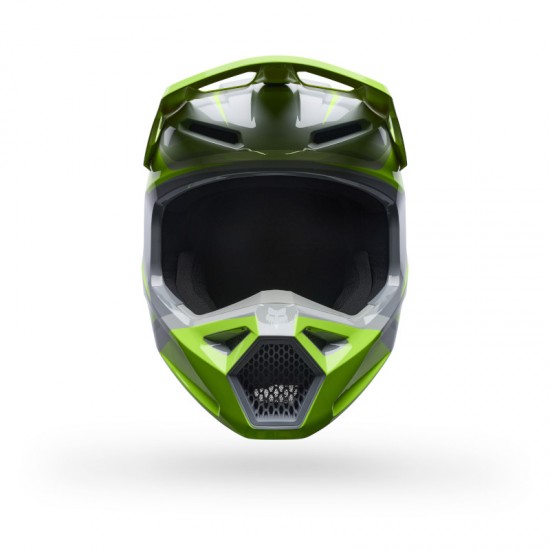 FOX V1 FRAME HELMET [GRY/YLW]