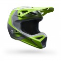 FOX V1 FRAME HELMET [GRY/YLW]