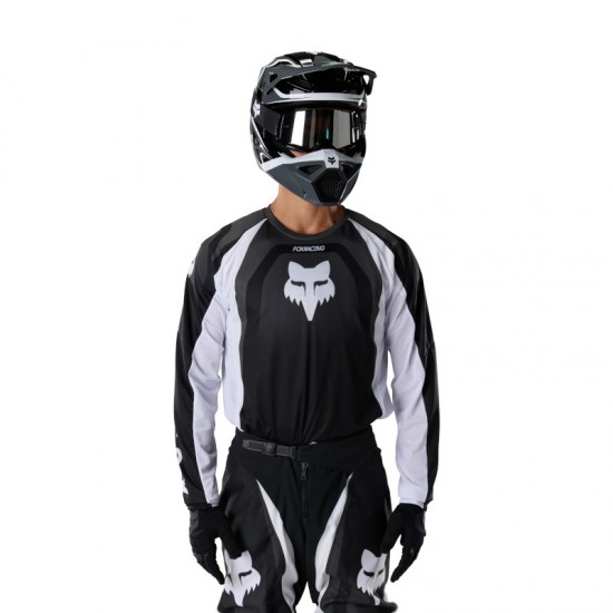 FOX 180 FRAME JERSEY EXTD SIZES [BLK]