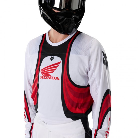FOX 180 HONDA JERSEY [WHT/RD]