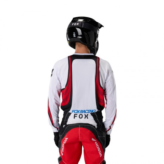 FOX 180 HONDA JERSEY [WHT/RD]
