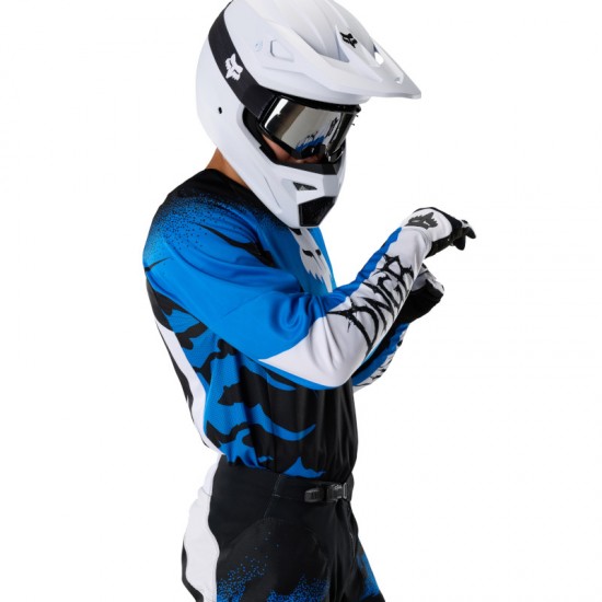 FOX 180 HD38 JERSEY [BLK/BLU]