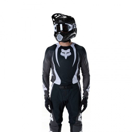 FOX FLEXAIR THORN JERSEY [BLK/WHT]