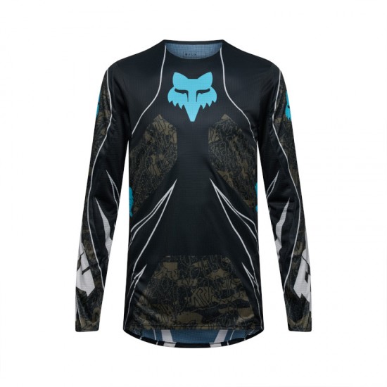 FOX FLEXAIR APEX JERSEY [BLK]