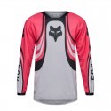 FOX YTH 180 DRAFT JERSEY [WHT]