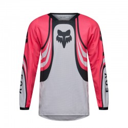 FOX YTH 180 DRAFT JERSEY [WHT]
