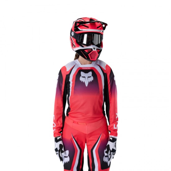FOX WMNS 180 FRAME JERSEY [NEO PNK]