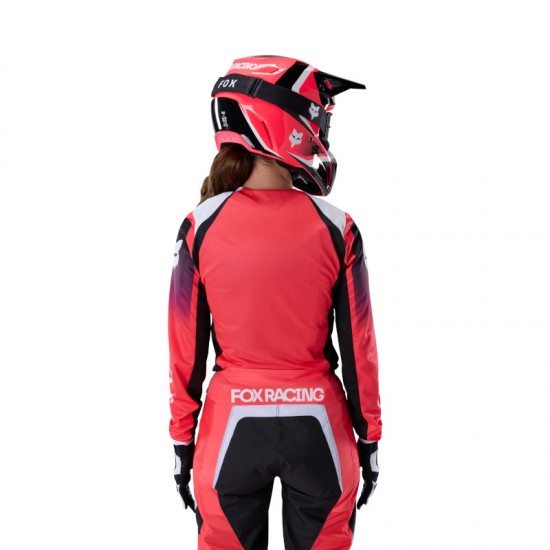 FOX WMNS 180 FRAME JERSEY [NEO PNK]