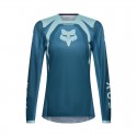 FOX WMNS 180 FRAME JERSEY [DP BLU]