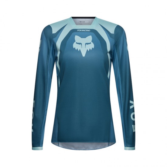 FOX WMNS 180 FRAME JERSEY [DP BLU]