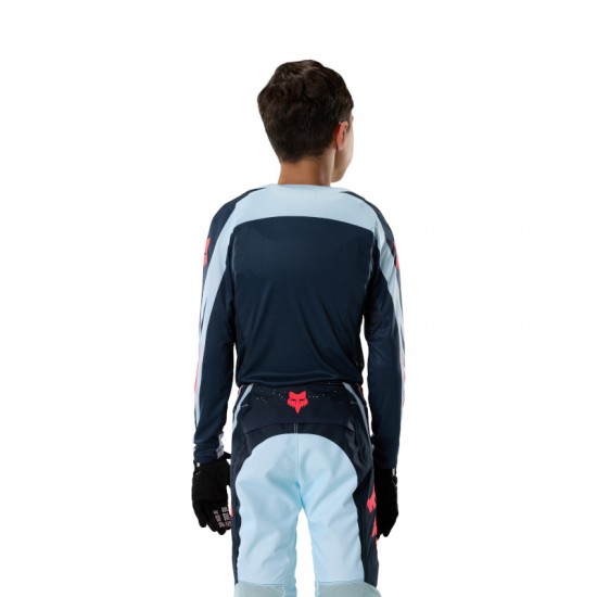 FOX YTH FLEXAIR ARC JERSEY [ICE BLUE]