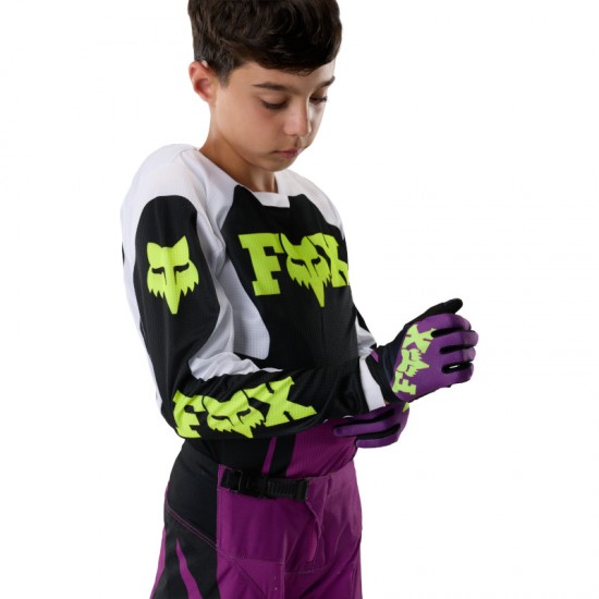 FOX YTH 180 RAID JERSEY [PUR LVA]