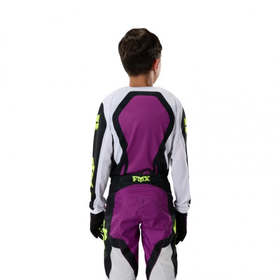 FOX YTH 180 RAID JERSEY [PUR LVA]