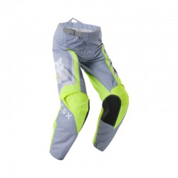 FOX YTH 180 FRAME PANT [GRY/YLW]