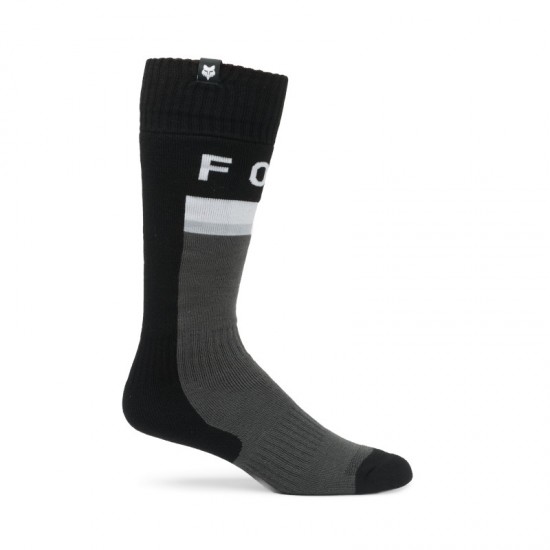 FOX WMNS 180 CORE SOCK [WHT/BLK]