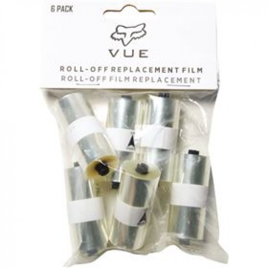 FOX VUE ROLL OFF FILM - 6PK [CLR]