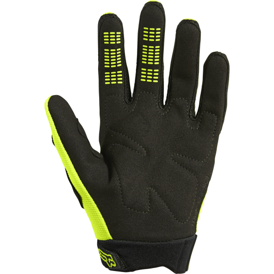 FOX YTH DIRTPAW GLOVE [FLO YLW]