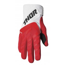THOR YOUTH SPECTRUM GLOVES RED/WHITE