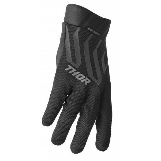 THOR DRAFT GLOVES BLACK/CHARCOALARCOAL