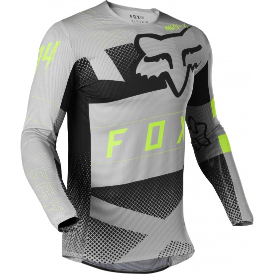 FOX FLEXAIR RIET JERSEY [STL GRY]