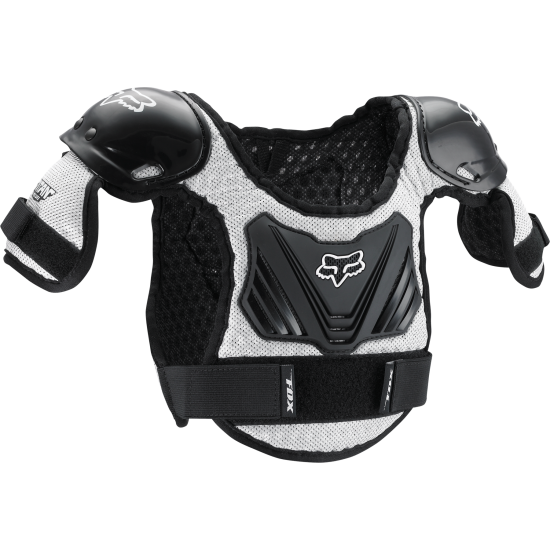 FOX PeeWee Titan Roost Defle [Black/Silver]