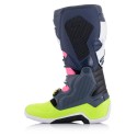 ALPINESTARS BOOTS TECH 7 DARK GRAY DARK BLUE PINK FLUO