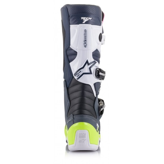 ALPINESTARS BOOTS TECH 7 DARK GRAY DARK BLUE PINK FLUO