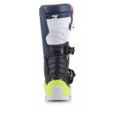 ALPINESTARS BOOTS TECH 3S YOUTH BLACK DARK BLUE PINK FLUO