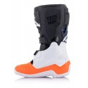 ALPINESTARS BOOTS TECH 7 S BLACK WHITE ORANGE FLUO