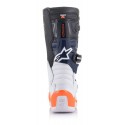 ALPINESTARS BOOTS TECH 7 S BLACK WHITE ORANGE FLUO