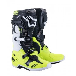 ALPINESTARS BOOTS TECH 10 BLACK/YELLOW/WHITE