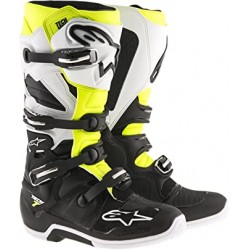 ALPINESTARS BOOTS TECH 7 BLACK/YELLOW/WHITE