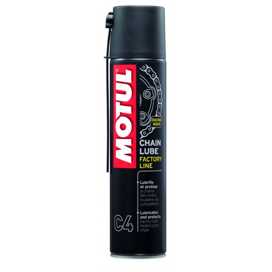 MOTUL CHAINLUBE MC CARE C4 RACING ROAD 400 ML.
