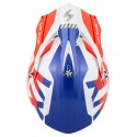 SCORPION HELMET VX-16 AIR X-TURN WHITE-RED