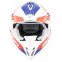 SCORPION HELMET VX-16 AIR X-TURN WHITE-RED