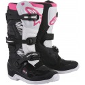 ALPINESTARS BOOTS TECH 3 STELLA BLACK WHITE PINK
