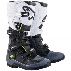 ALPINESTARS BOOTS TECH 5 BLACK DARK GRAY WHITE